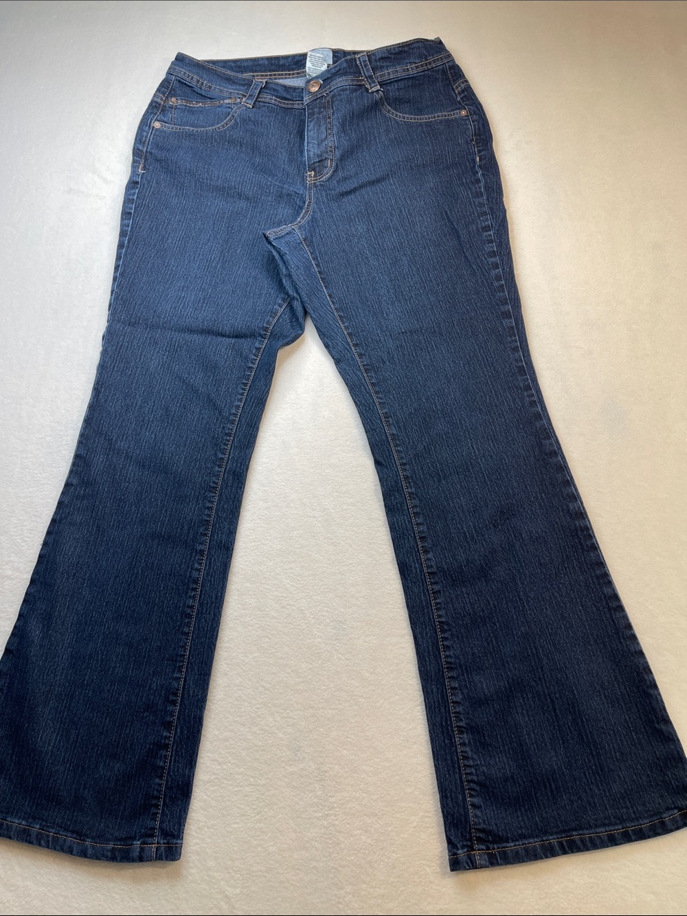 Just My Size Dark Indigo Flare Jeans WOMENS SIZE 16W